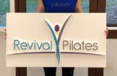 company polystyrene sign