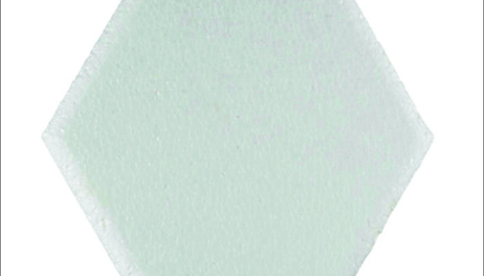 fake cake hexagon shape