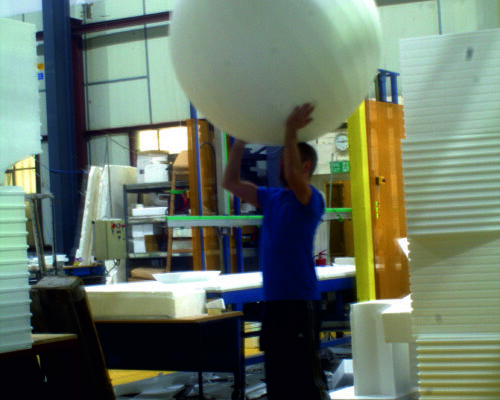 giant polystyrene football