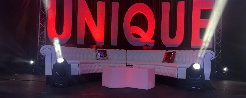 Giant Polystyrene Letters