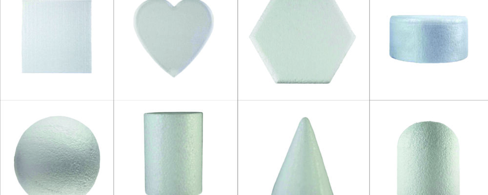polystyrene shapes